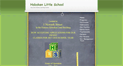 Desktop Screenshot of hobokenlittleschool.com